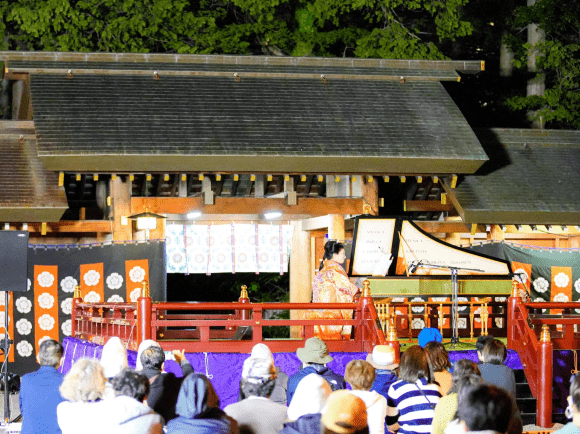 北海道神宮奉納演奏の写真