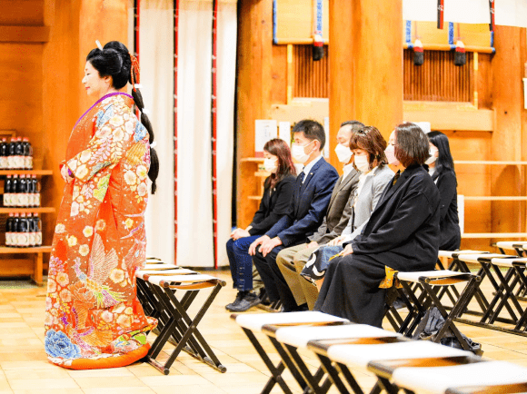 北海道神宮奉納の様子