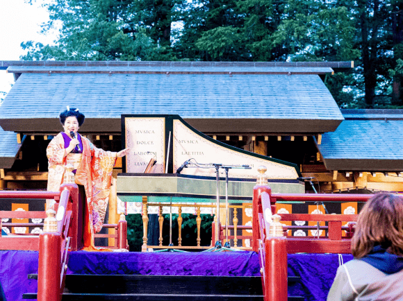 北海道神宮奉納演奏の写真